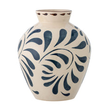 Cargar imagen en el visor de la galería, Heikki Vase, Blue, Stoneware