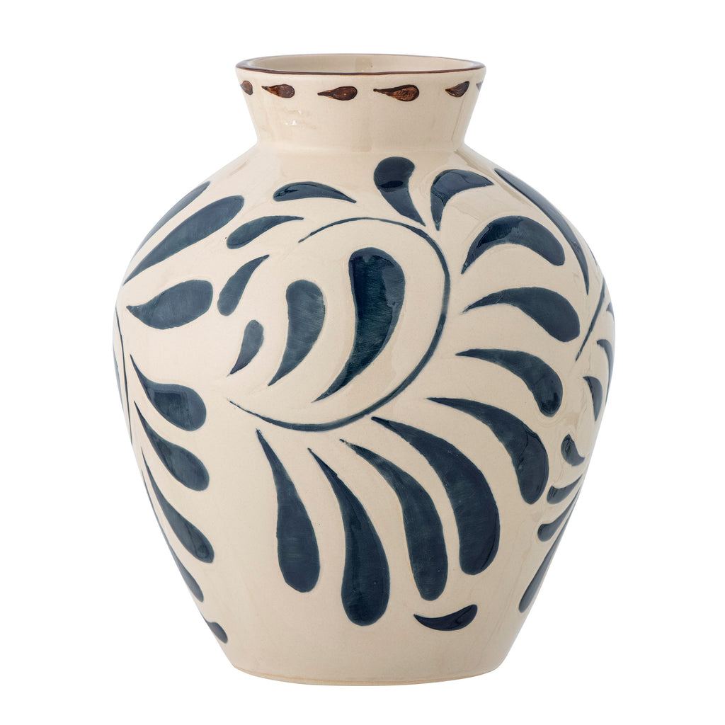 Heikki Vase, Blue, Stoneware