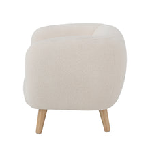 Cargar imagen en el visor de la galería, Cade Lounge Chair, White, Polyester