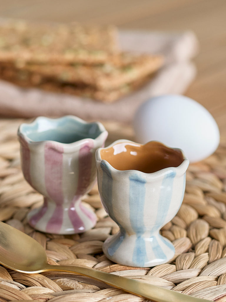 Willa Egg Cup, Rose, Stoneware