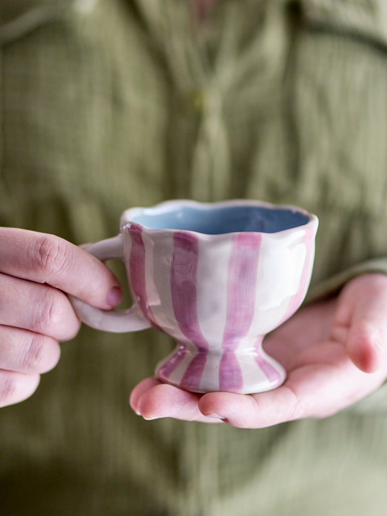 Willa Cup, Rose, Stoneware