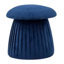 Load image into Gallery viewer, Pouf, Blue, Recycled Polyester