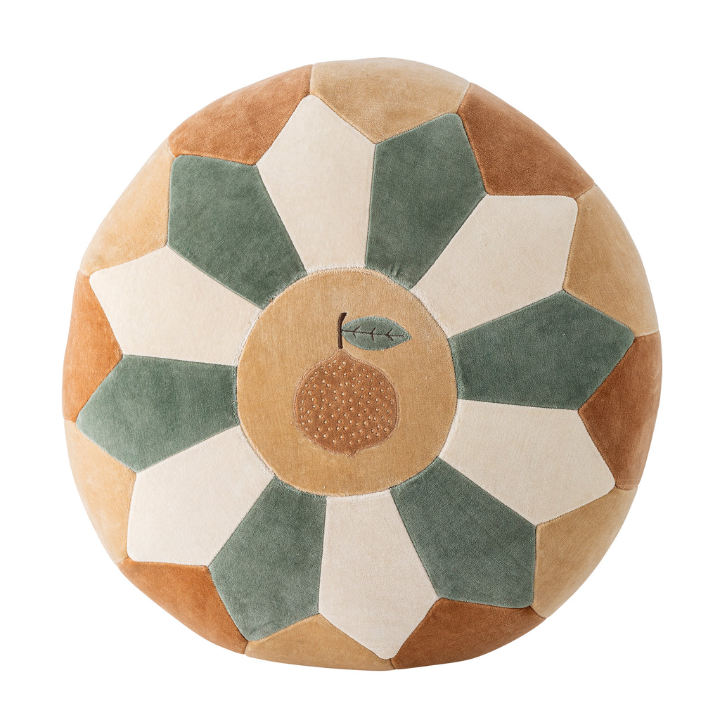 Agnes Pouf, Brown, Cotton