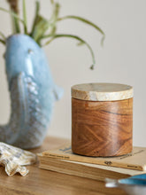 Load image into Gallery viewer, Lisanne Jar w/Lid, Nature, Acacia