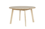 DISC DINING TABLE Ø120 OAK UNTR [FSC]