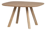 TABLO TABLE OAK NATURAL ORGANIC 130X130 [FSC] SQUARE LEG