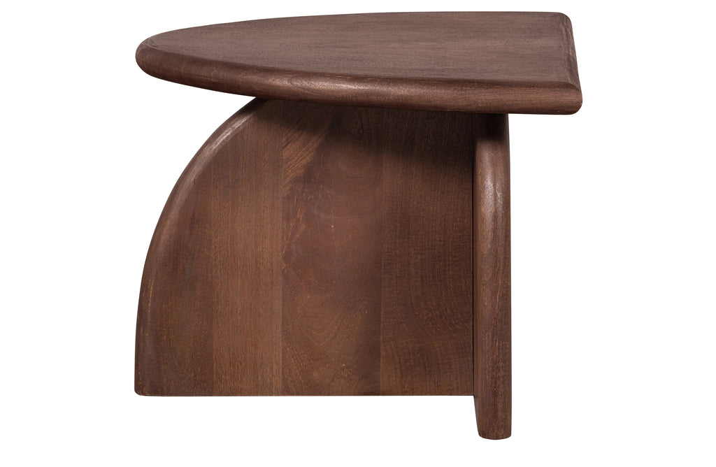 SIDE TABLE MANGO WOOD WALNUT 30X60X50CM