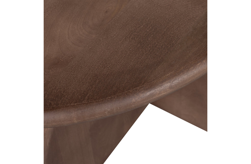 SIDE TABLE MANGO WOOD WALNUT 30X60X50CM