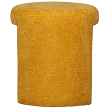 Load image into Gallery viewer, Charlie upholstered stool mimosa