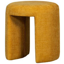 Load image into Gallery viewer, Charlie upholstered stool mimosa