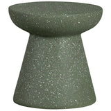 Emily side table olive green