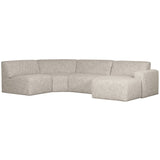 Avelon u-sofa natural melange