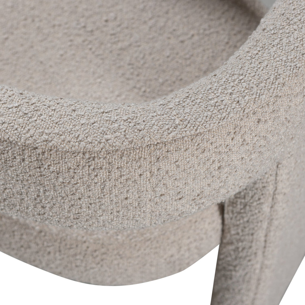 TIWA ARMCHAIR BOUCLÉ BEIGE