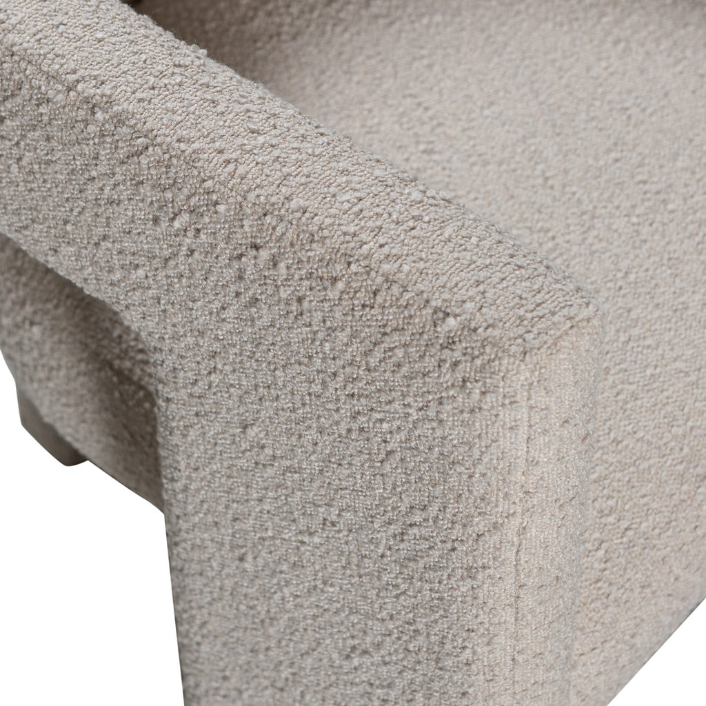 TIWA ARMCHAIR BOUCLÉ BEIGE