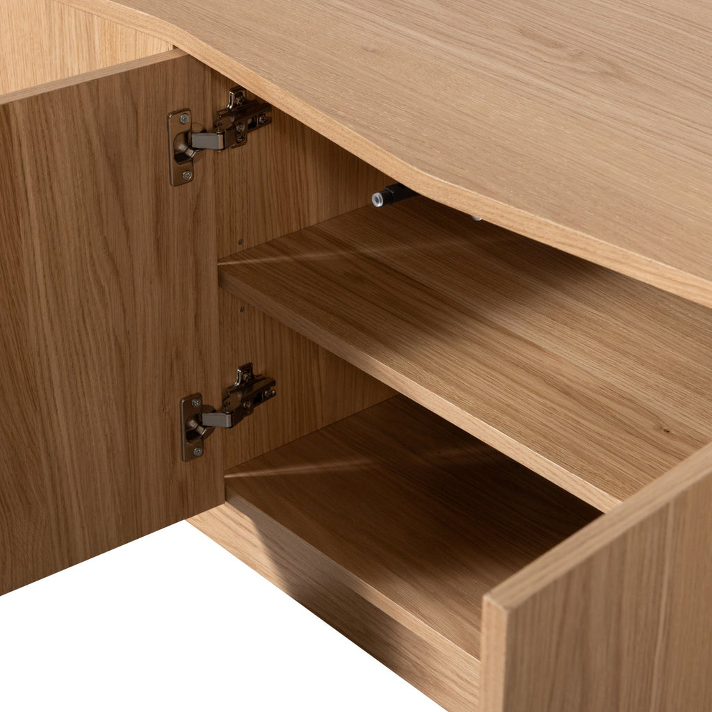 ZUMA TV-UNIT 200CM OAK TRANSPARANT [fsc]