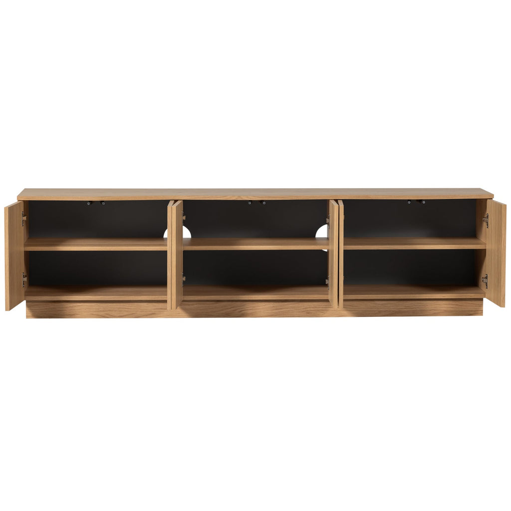 ZUMA TV-UNIT 200CM OAK TRANSPARANT [fsc]