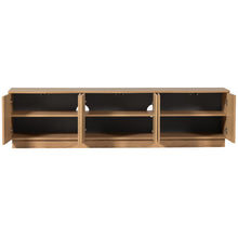 Charger l&#39;image dans la galerie, ZUMA TV-UNIT 200CM OAK TRANSPARANT [fsc]