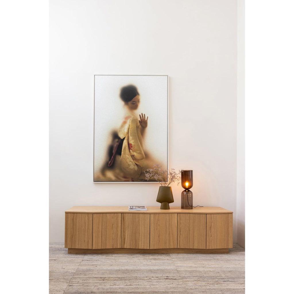 ZUMA TV-UNIT 200CM OAK TRANSPARANT [fsc]