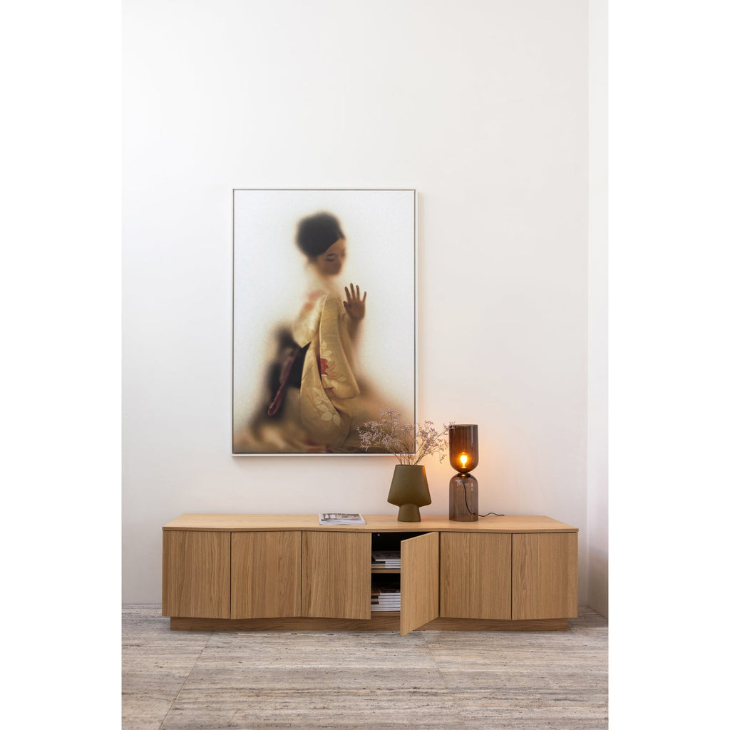 ZUMA TV-UNIT 200CM OAK TRANSPARANT [fsc]