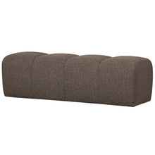 Load image into Gallery viewer, MOJO DINING BENCH 164CM BOUCLÉ BROWN MELANGE