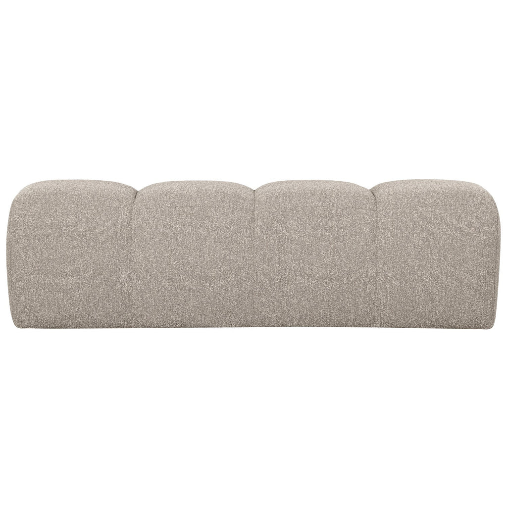 MOJO DINING BENCH 164CM BOUCLÉ BEIGE MELANGE