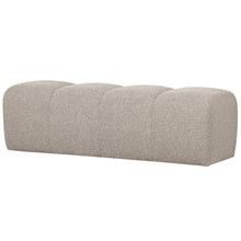 Load image into Gallery viewer, MOJO DINING BENCH 164CM BOUCLÉ BEIGE MELANGE