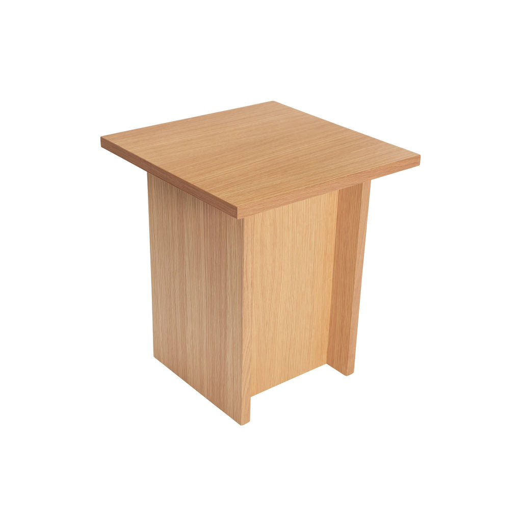 Straight Side Table Natural