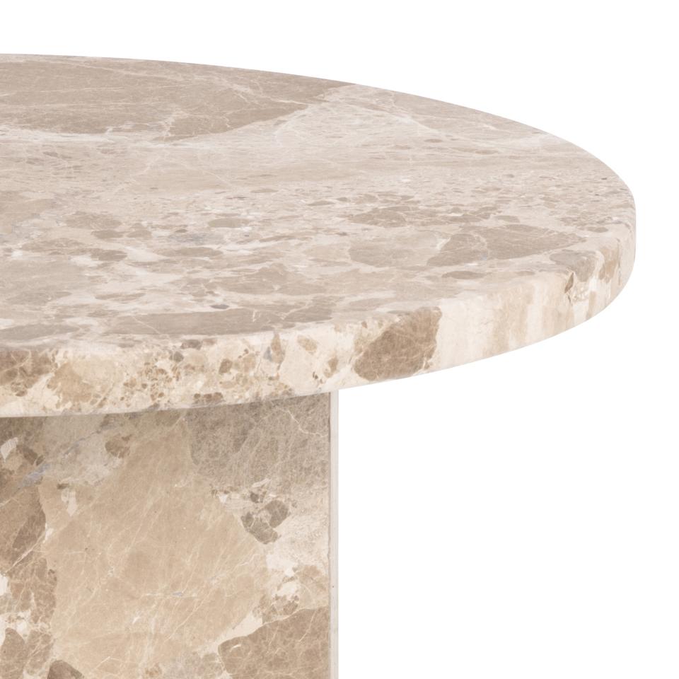 Naxos round side table  Ø50x50 cm