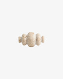 BASU knob, travertine ivory