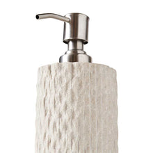 Load image into Gallery viewer, Soap Dispenser Kama - Sand Sandstone - Ø7,5xH17,5 cm