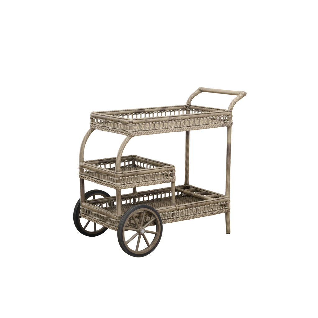 James Exterior Trolley Antique Grey