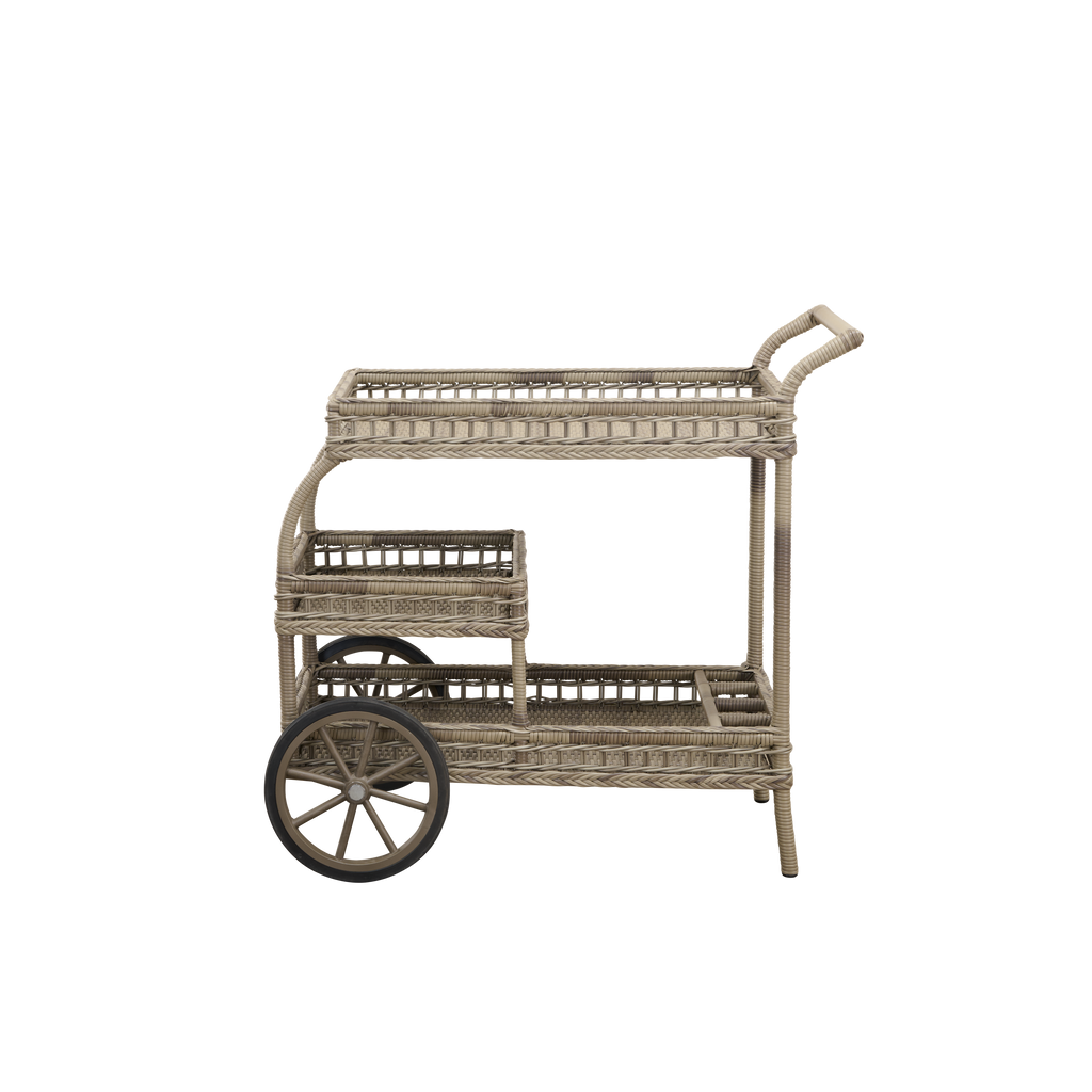 James Exterior Trolley Antique Grey