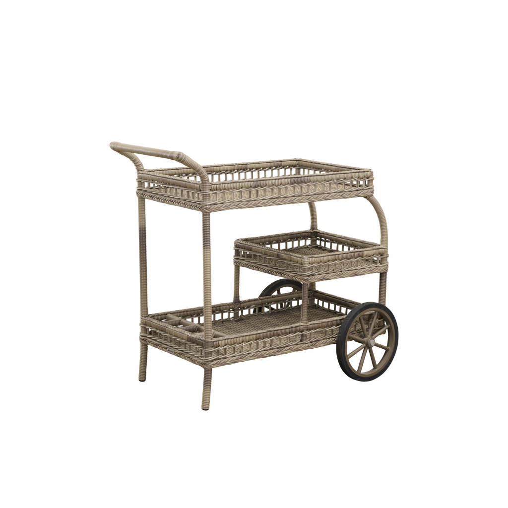 James Exterior Trolley Antique Grey