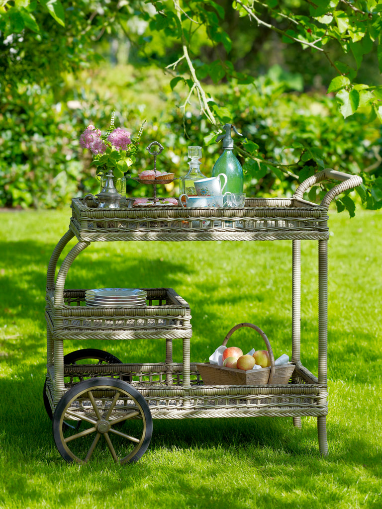 James Exterior Trolley Antique Grey