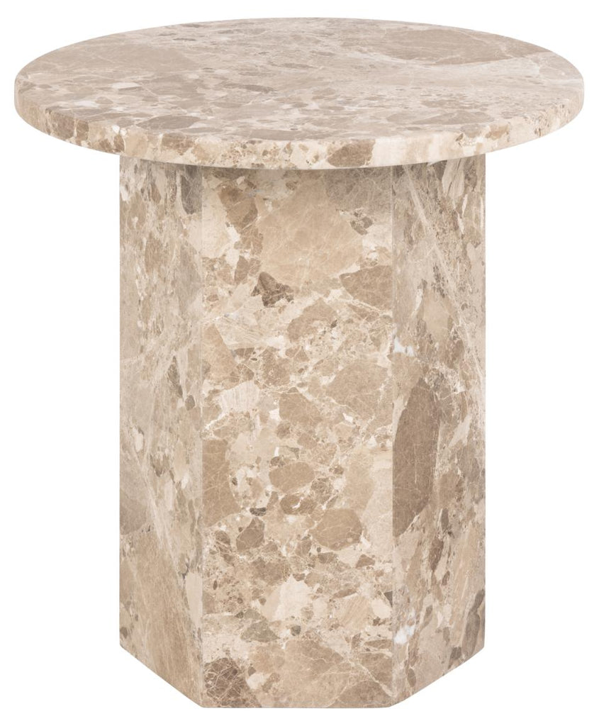 Naxos round side table  Ø50x50 cm