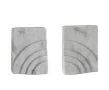 Load image into Gallery viewer, 2 MARBLE BOOKENDS 11X5X14 CM