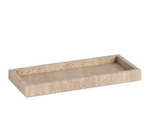 Load image into Gallery viewer, TRAVERTINE TRAY 30X13X3 CM