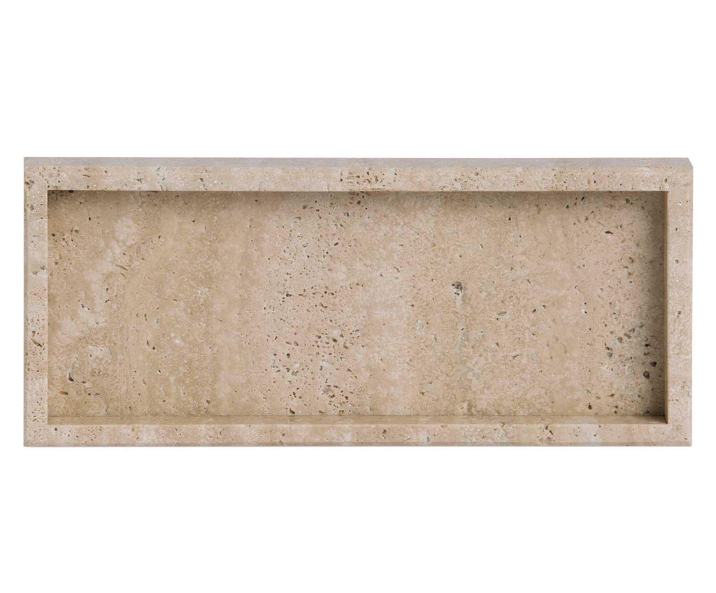 TRAVERTINE TRAY 30X13X3 CM