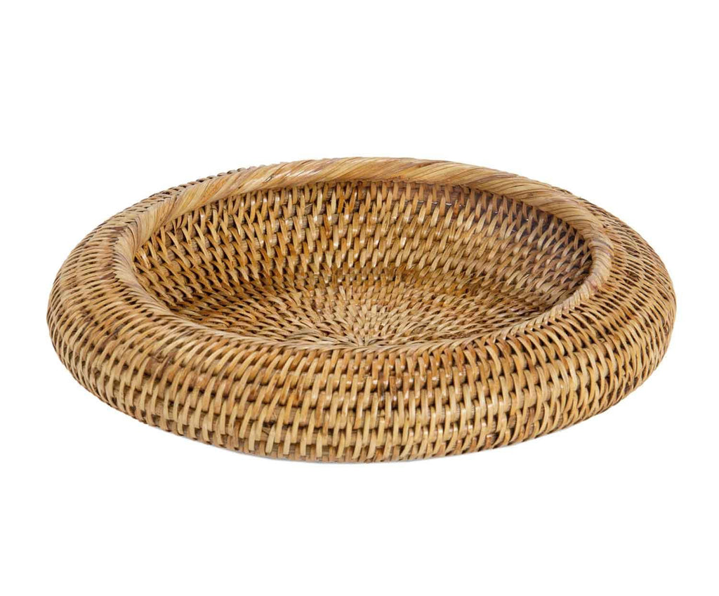 RATTAN CENTERPIECE Ø30X6CM