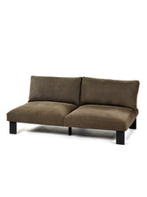 Load image into Gallery viewer, Bench two seater incl cushion indoor sepia