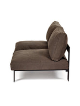 Load image into Gallery viewer, Bench two seater incl cushion indoor sepia