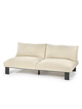 Load image into Gallery viewer, Bench two seater incl cushion indoor ivory