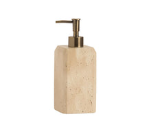 Load image into Gallery viewer, TRAVERTINE DISPENSER 7,5X7,5X19