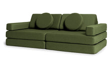 Cargar imagen en el visor de la galería, Shappy Play Sofa Ultra Plush Bottle Green