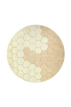 Load image into Gallery viewer, WASHABLE RUG ROUND HONEYCOMB Ø 140 cm