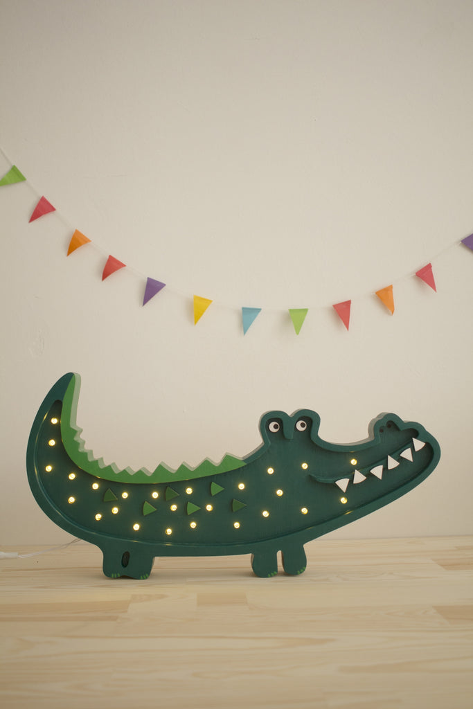 Little Lights Crocodile Lamp