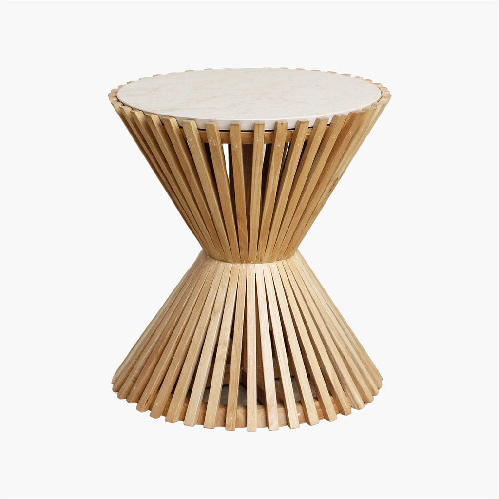 Infinity side table Hourglass