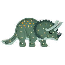 Load image into Gallery viewer, Little Lights Dino Triceratops Lamp