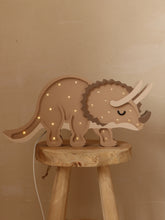 Load image into Gallery viewer, Little Lights Dino Triceratops Lamp