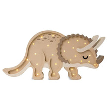 Load image into Gallery viewer, Little Lights Dino Triceratops Lamp